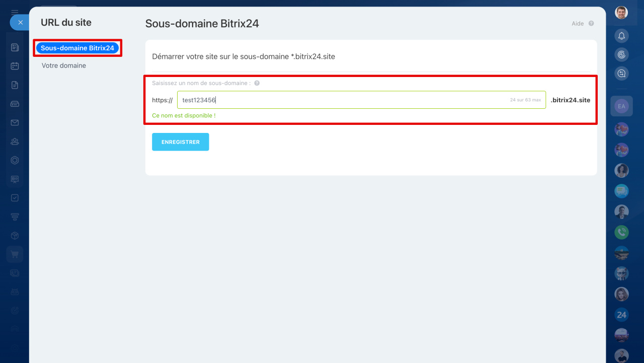 Questions fréquentes sur les sites Web Bitrix24 Questions fréquentes sur les sites Web Bitrix24