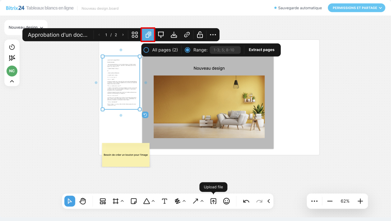 Tableaux blancs en ligne Bitrix24 Tableaux blancs en ligne Bitrix24