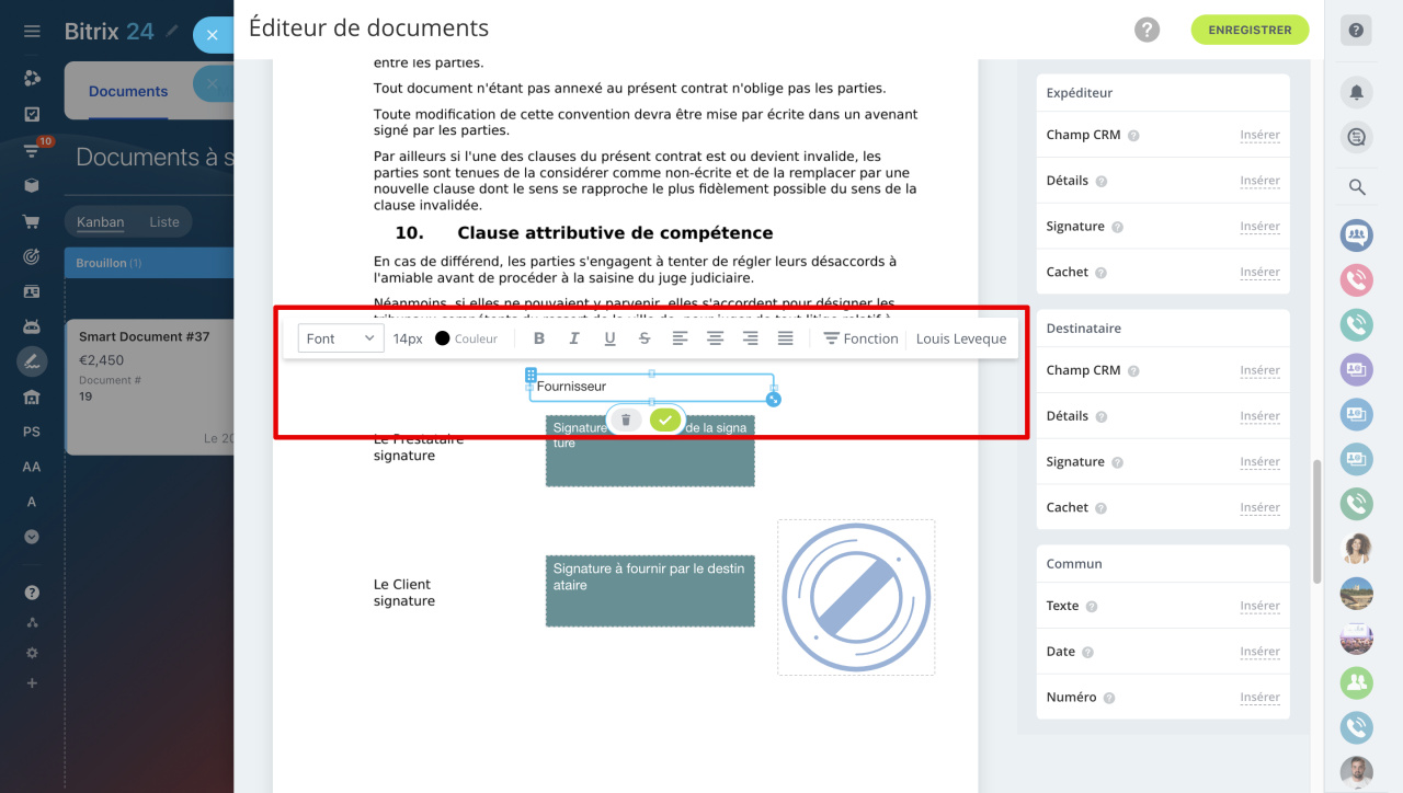 Comment créer et envoyer un document électronique pour signature