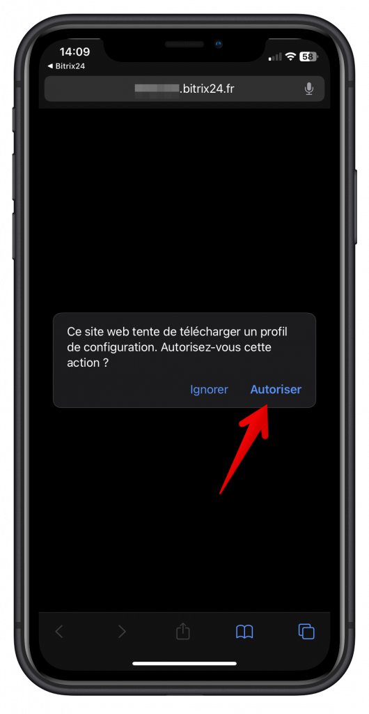 Comment synchroniser les contacts des employés sur iOS
