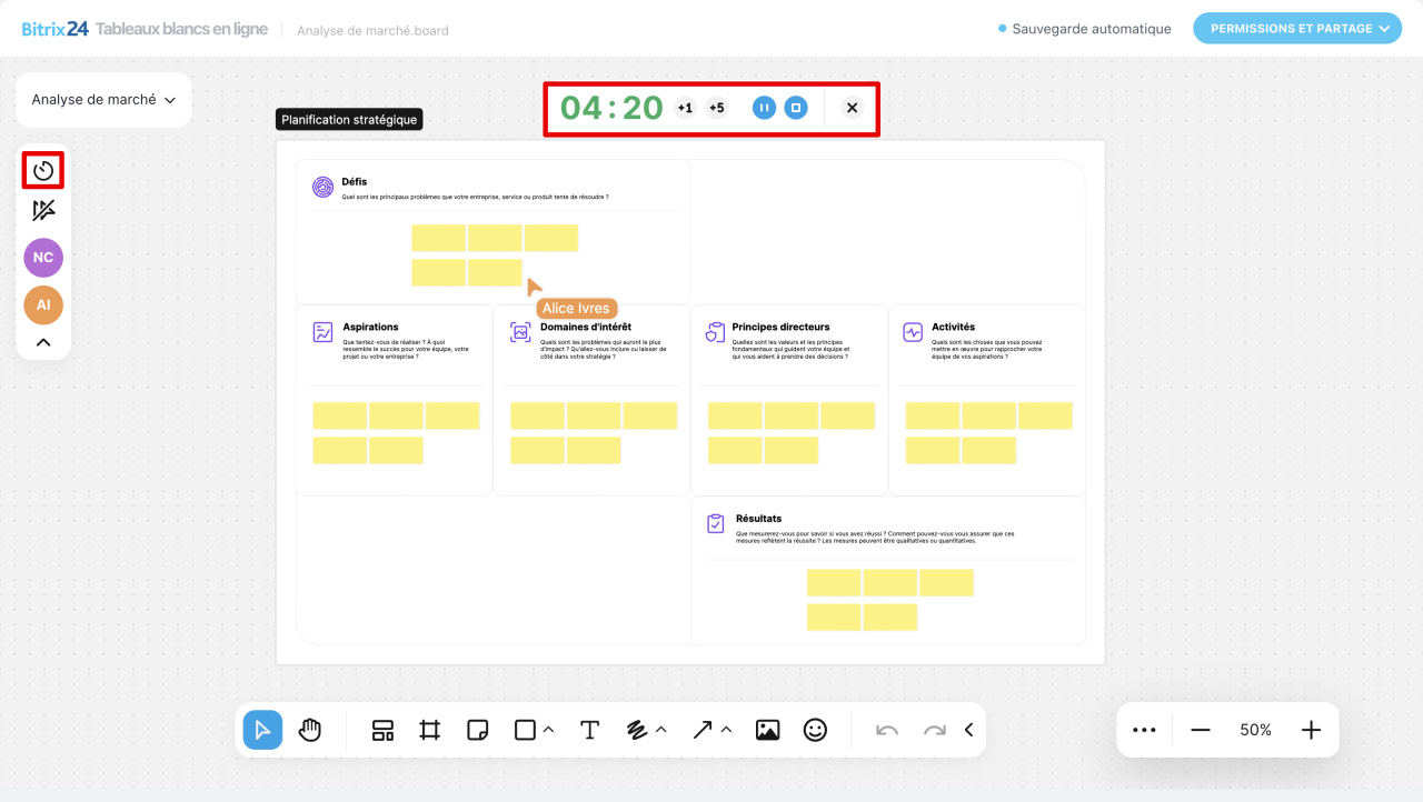Tableaux blancs en ligne Bitrix24 Tableaux blancs en ligne Bitrix24