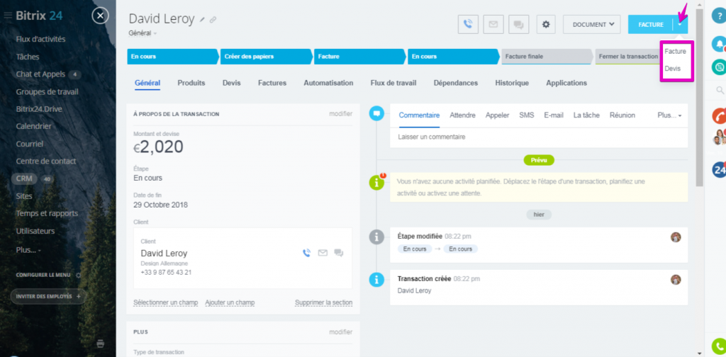 Generate quotes & invoices from deals_2.png Generate quotes & invoices from deals_2.png
