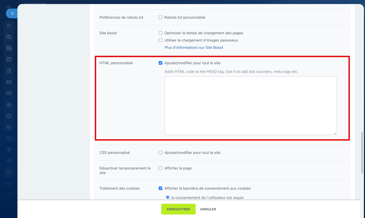 Questions fréquentes sur les sites Web Bitrix24 Questions fréquentes sur les sites Web Bitrix24